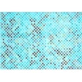 thumbnail image 1 of Ahgly Company Indoor Rectangle Abstract Light Blue Contemporary Area Rugs, 7' x 10', 1 of 4