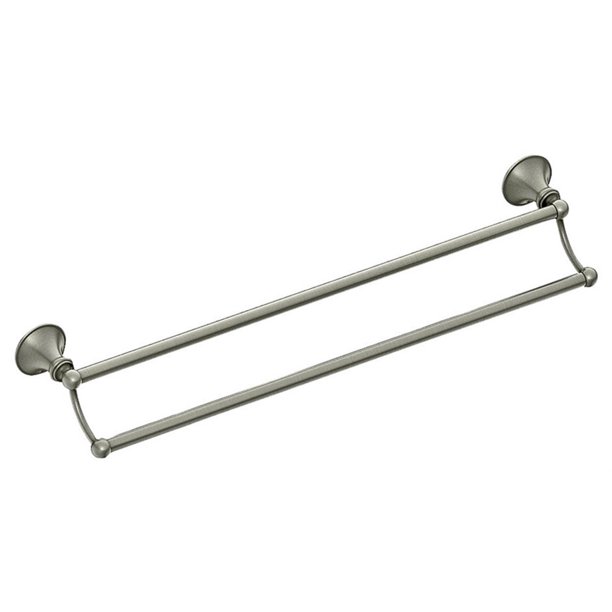 24 Glenshire Brushed Nickel Double Towel Bar