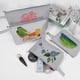 thumbnail image 5 of Bolsa de maquillaje de lona Sinzip 10 piezas con correa gris 31 x 19 x 7 cm, 5 of 7