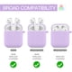 thumbnail image 4 of Funda para Airpod, funda de silicona con llavero de bola de piel compatible con Apple Airpods 2/1, 4 of 7