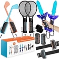 thumbnail image 1 of Paquete de 12 accesorios deportivos para mandos de videojuegos, compatible con el mando Joy-Pad de Switch 2, kit de juegos Family Party, 1 of 9