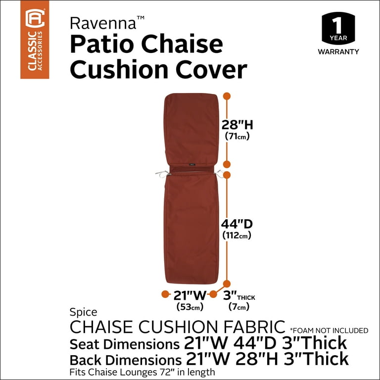 Ravenna chaise lounge cover new arrivals