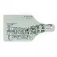 thumbnail image 1 of Italy Cutting Board, Vintage Verona Italy City of Romeo and Juliette Old Historic Buildings Image, Decorative Tempered Glass Cutting and Serving Board, in 3 Sizes, by Ambesonne, 1 of 2