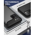 thumbnail image 2 of Clayco Samsung (Xenon Series) Full-Body Rugged Case with Built-in 3D Curved Screen Protector for Galaxy Note 20 Ultra (2020 Release) (Black), 2 of 7