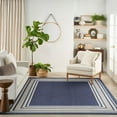 thumbnail image 5 of Nourison Horizon Indoor/Outdoor 10' x 14' Navy Modern Rug, 5 of 10