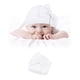 thumbnail image 1 of Conjunto de guantes y gorro para bebé, gorro grueso y cálido para bebé de doble capa, gorro con forma de lazo para otoño e invierno, gorro fetal para bebé, 1 of 5