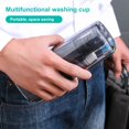 thumbnail image 3 of 1 Set Toothbrush Holder Shock-proof Leak-proof Good Sealing Strong Loading Dustproof Transparent Visible Mouthwash Cup Travel Supply, 3 of 8