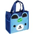 thumbnail image 1 of Cartoon Lunch Box Bag, Jingle Cat Lunch Bag, Strawberry Bunny Tote Backpack, Lunch Bag Kids, Cat Handbag, Portable Lunch Box for Office Work (Blue Bear), 1 of 7