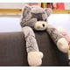 thumbnail image 4 of Set de regalo de peluche para bebés Soft Cat negro gris 70 cm HUOGUO, 4 of 4
