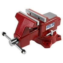 Wilton Tools 28819 Heavy Duty Cast Iron 4.5 Inch Bench Vise, Red