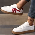 thumbnail image 5 of CHICVOMEY Vintage Sneakers for Women Casual Lace-Up Walking Sneakers Fashion Women Sneakers with Memory Foam Insole Non-Slip Tennis Shoes, 5 of 6