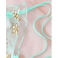 thumbnail image 5 of Teal Lingerie Daisy Ruffle Set, 5 of 5