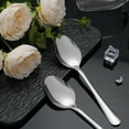thumbnail image 4 of 36 Pieces Tea Spoons, 5.9 inch Stainless Steel Teaspoons Set, Dessert Coffee Spoons, Small Spoons, Dishwasher Safe, Silver Spoons For Home, Restaurant, 4 of 10