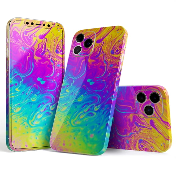 DesignSkinz Neon Color Fushion V2 Full-Body Skin Decal Wrap Cover for iPhone 16
