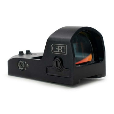 C&H Precision Weapons Direct Mount Optic 1x 24mm Reflex Red Dot Sight, Red Multi