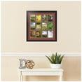 thumbnail image 2 of ArtToFrames Collage Photo Picture Frame with 12 - 3.25x4.75 Openings, Framed in Black with Cognac and Black Mats (CDM-3926-234), 2 of 8