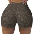 thumbnail image 2 of Fotbe Dinosaur Shorts Sin Costuras – Shorts Deportivos de Cintura Alta para Mujer, Elásticos para Gimnasio, Yoga, Running o Ciclismo-Large, 2 of 8