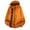 Orange, variant on Mountain Techwear Waterproof Hooded Jacket for Unisex, Loose Fit Long Sleeve with Zipper Pockets, Casual Outdoor Outerwear, 1 Piece, S-4XL, Plus Size Friendly