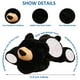 thumbnail image 2 of Almohada de peluche con forma de oso ronivia con forma de animales de peluche pesados, 30 cm, 2 of 7