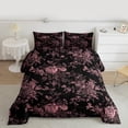 thumbnail image 2 of Feelyou Rustic Farmhouse Floral Full Size Comforter Sets, Retro French Style Bedding Comforter Set, Romantic Garden Flower Reversible Bedding Sets, Microfiber Bedroom Decor, 3 Pieces, 2 of 8