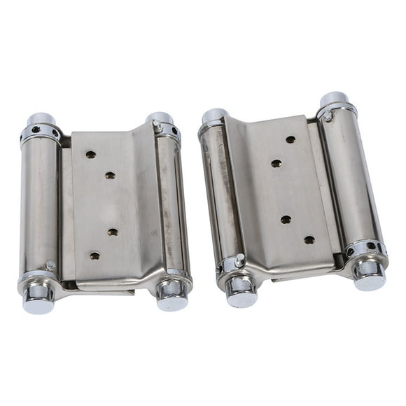 Hinge,2Pcs 3'' Inch Double Action Spring Hinge Saloon Cafe Door Swing Door