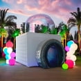 thumbnail image 3 of Fotomatón inflable SAYOK con forma de cámara con luz LED de 3,5 x 2,8 x 2,5 m, 3 of 6