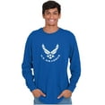 thumbnail image 5 of US Air Force Wings Military Symbol Long Sleeve TShirt Men Women Brisco Brands S, 5 of 6