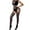 Black, variant on Women's Lingerie Bodysuit Set 2025 Valentine's Day Sexy Solid Color Mesh Cloth Transparent Hollow Socks And Nightwear Set Black