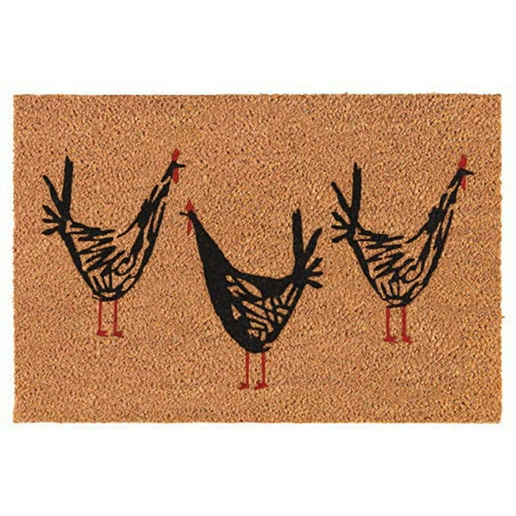 Summer Door Mat Entrance Doormats Doormat Outdoor Funny Funny Chicken Door Mats Slip Dirty Door Rug Outdoor Entrance Porch Mat Funny Floor Mat Matt for Front Door Outside Deals of The Day 16x24IN