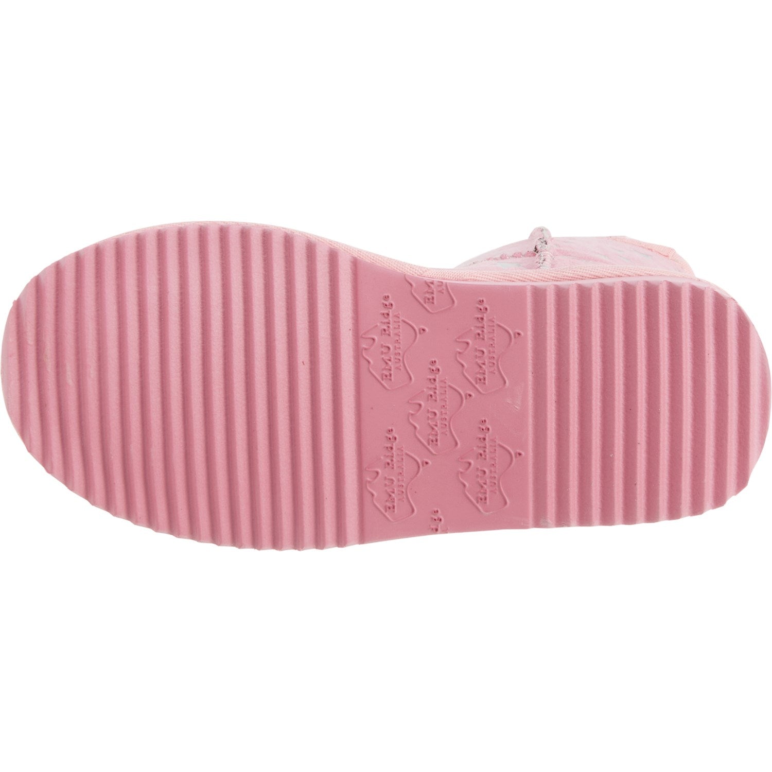 Girls Stars Faux Suede with Plush Faux Fur Lining Metallic Stars Kirby Lo Winter Boots-Pink / 13