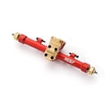 thumbnail image 2 of Vogacara RCGOFOLLOW-actualización de pieza de coche de control remoto, eje trasero que mejora el eje trasero de control remoto para 1/24 Axial Kits de construcción modelo Rojo, 2 of 6