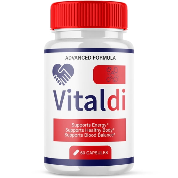 Vitaldi Blood Support Pills Advanced Formula Vitamin Supplement 60 Capsules