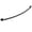 Matte Black, variant on Adjustable Steel Curved Shower Curtain Rod, 50-72 Inches, Satin Nickel, Wall Mounted