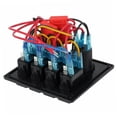 thumbnail image 3 of Minkissy 1 Set Ship Combination Panel with ABS Material for Marine Use in Black Color, 3 of 8
