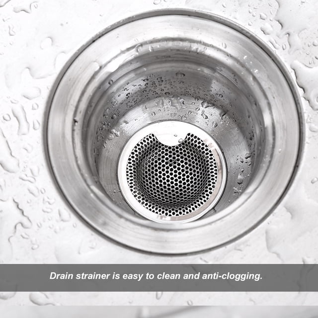 Filtro de fregadero, colador de fregadero de acero inoxidable, colector de fregadero, colador de fregadero de cocina, el mejor de su clase