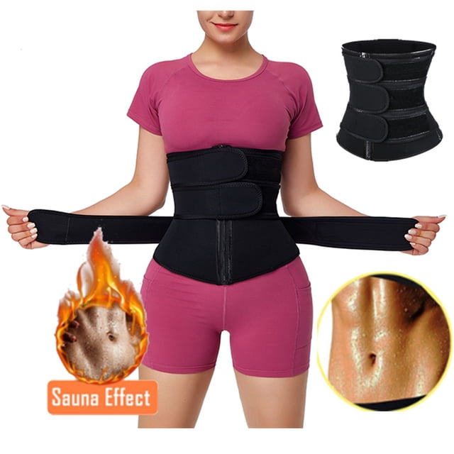 Entrenador de cintura de neopreno ajustable para mujer, corsé con cinturón para el sudor, entrenamiento de pérdida de peso, Fitness YUNYI BRAND Deportes