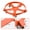 orange-1 PCS, variant on BouPower 55 Gallon Drum Dolly, Heavy Duty Steel & Plastic Barrel Dolly with Swivel Caster Wheels, 1000-1250 LBS Capacity Non-Tipping Drum Cart with Brakes
