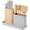Gray, variant on Caraway 14-Piece Kitchen Prep Set - Kitchen Knife Set & Wooden Utensil Set - Made With Premium German Steel Blades & FSC-Certified Birch Wood - Includes Organizer - Charcoal