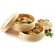 image 1 of Norpro 2 Tier Bamboo Steamer with Lid