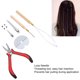 thumbnail image 3 of Kit de Herramientas de extensión de Cabello, Alicados de Cabello Kit de Herramientas de Micro Enlace Profesional Con Hojas de Aislamiente de Calor para Todos los Estilos, 3 of 7