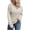 Khaki, variant on Tops for Women Trendy Fall Fashion Women Casual V-Neck Sleeve Sweater Cardigan Blouse Button Pullover Tops Women Knit Long Sleeve Tops S-298 Khaki XL