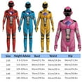 thumbnail image 2 of ZUITEH Power Rangers Cosplay Kids Jumpsuit Fancy Dress Costume Halloween Party Playsuit Kids Halloween Costume Boys Superhero Cosplay Bodysuit Jumpsuit Black, 2 of 8
