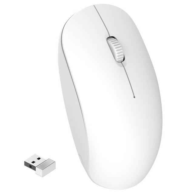 CHUANK Wireless Mouse Battery Powered Silent Wide Compatibility 2.4Ghz Computer Mouse for Windows