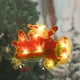 thumbnail image 1 of Xihbxyly Artículos Por Menos de $10 Luces Navideñas para Decoración de Ventanas Que Funcionan con Pilas (No Incluidas) Luces Navideñas para Interiores Luces Decorativas Colgantes para Ventanas Regalo, 1 of 6