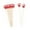 Santa Claus 50pieces, variant on Christmas Cocktail Picks Cocktail Sticks 4.7 inch Xmas Cocktail Skewers Appetizer Fruits Picks for Dessert Drink Xmas Holiday Deer 50pieces