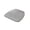 Gray, variant on Horseshoe Shaped Dining Chair Cushion With Ties, Non Slip Flax Linen Seat Pad For Kitchen Office, Removable Washable Cover, 16x15 Inches