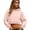 Pink, variant on BLVB Womens Cute Cropped Hoodies Long Sleeve Sweatshirts Fall Fashion Outfits Winter Pullover Clothes