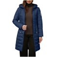 thumbnail image 2 of Long Winter Coats for Women Fleece Lined Puffer Jacket Oversized Waterproof Thicken Parka Outwear with Zip Pockets, 2 of 9