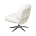 thumbnail image 4 of Sillón Oasis Decorativo de Sala en Terciopelo Beige con Patas Metálicas, 4 of 7
