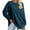 Blue, variant on CONFREE Oversized Sweatshirts For Women Long Sleeve Ladys Sport Sweatshirt Solid Color Soft Spring Fall Clothes Shirts